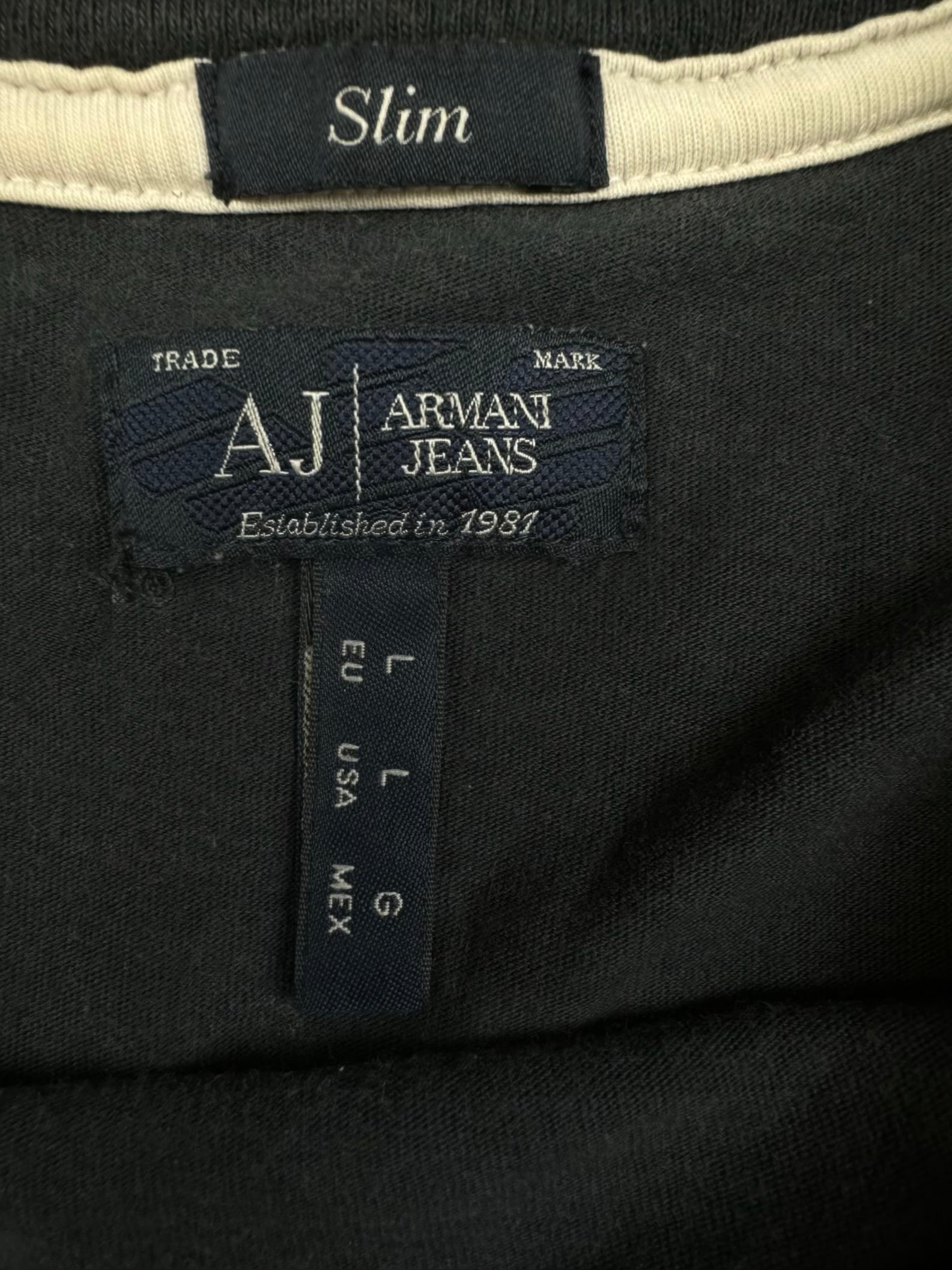 vintage Armani Jeans t-shirt {S}