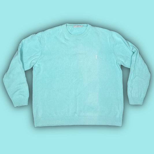 vintage YSL Yves Saint Laurent knittedsweater {L}