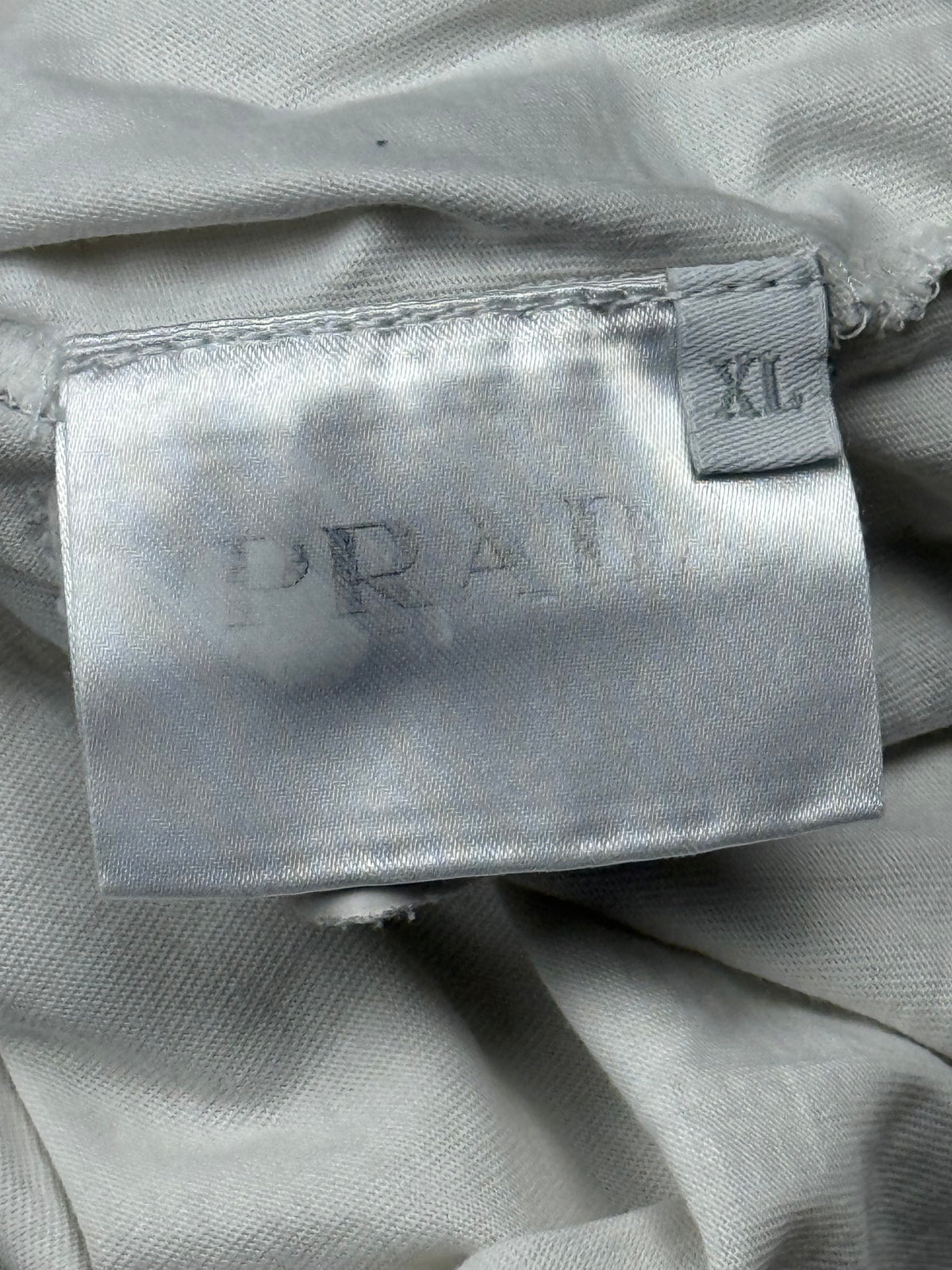 white Prada t-shirt