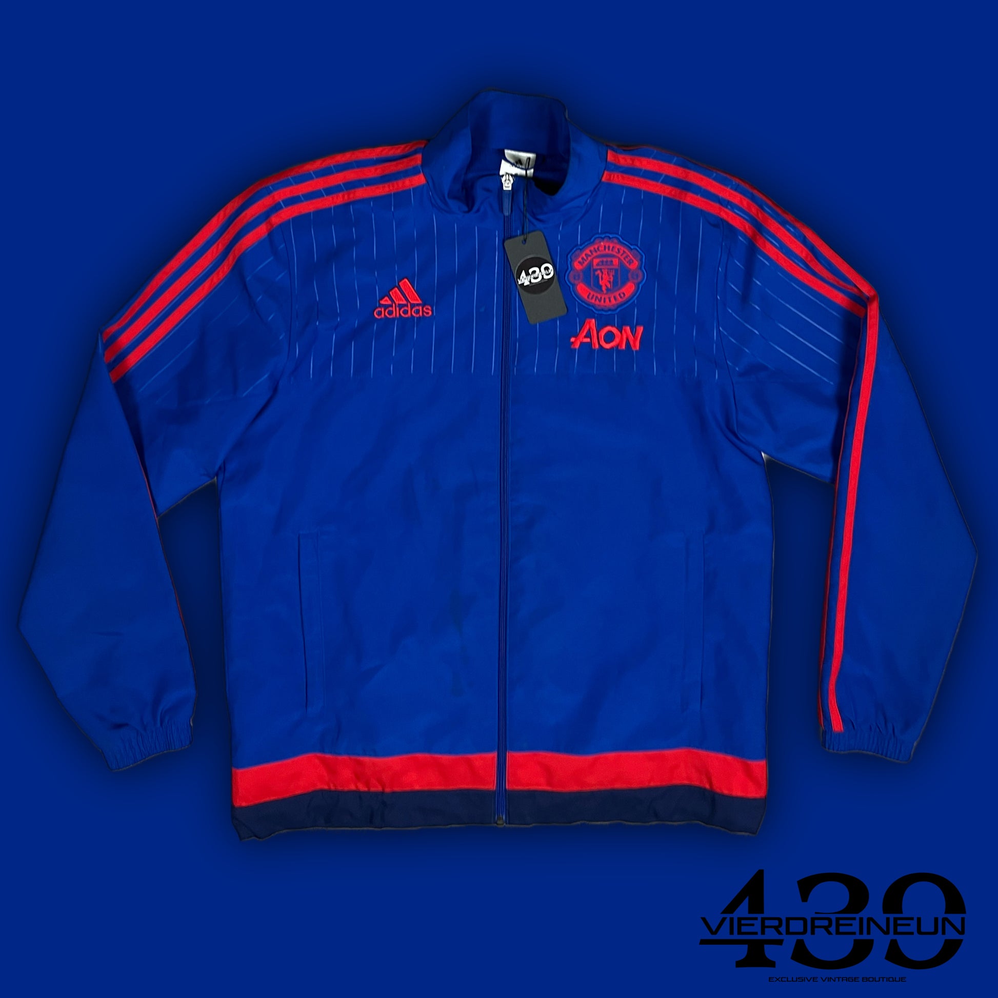 vintage Adidas Manchester United windbreaker {M}