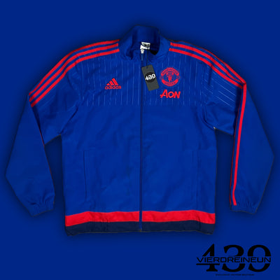 vintage Adidas Manchester United windbreaker {M}