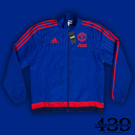 vintage Adidas Manchester United windbreaker {M}