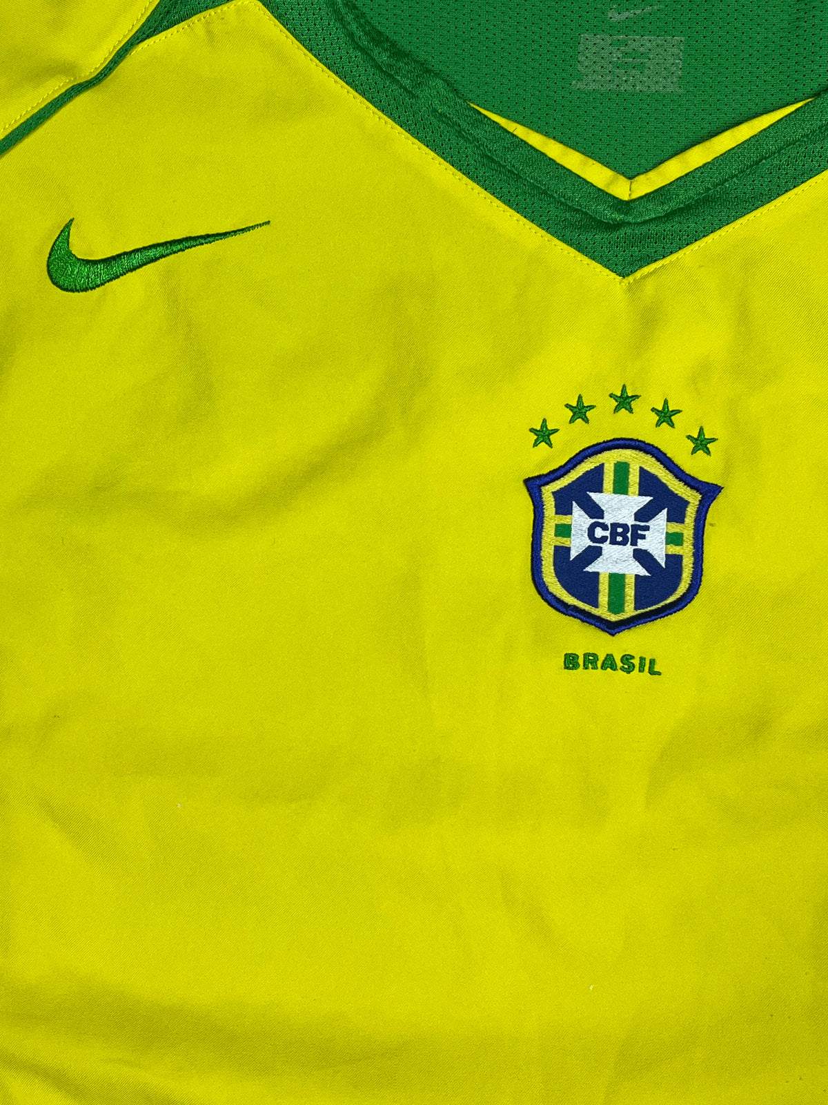 vintage Nike Brasil 2004 home jersey {M}