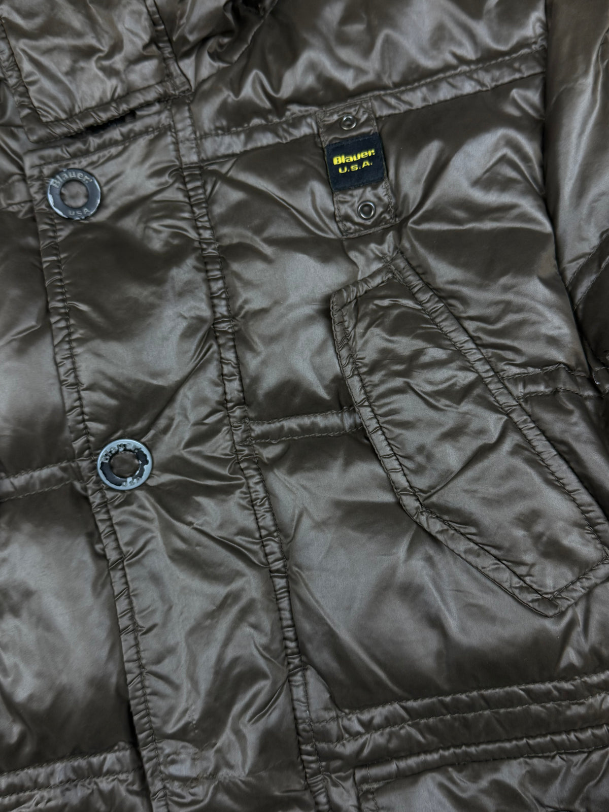 vintage Blauer winterjacket {S}