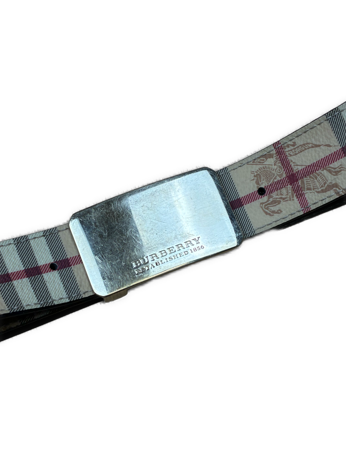 vintage Burberry belt