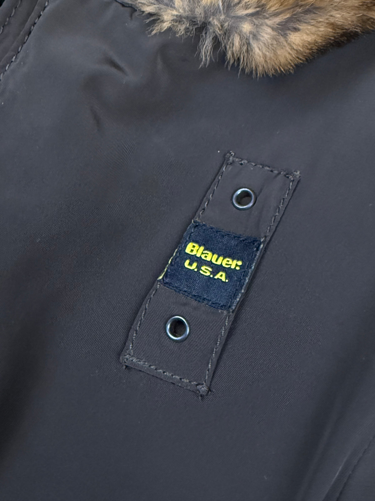 vintage brown Blauer winterjacket {S}