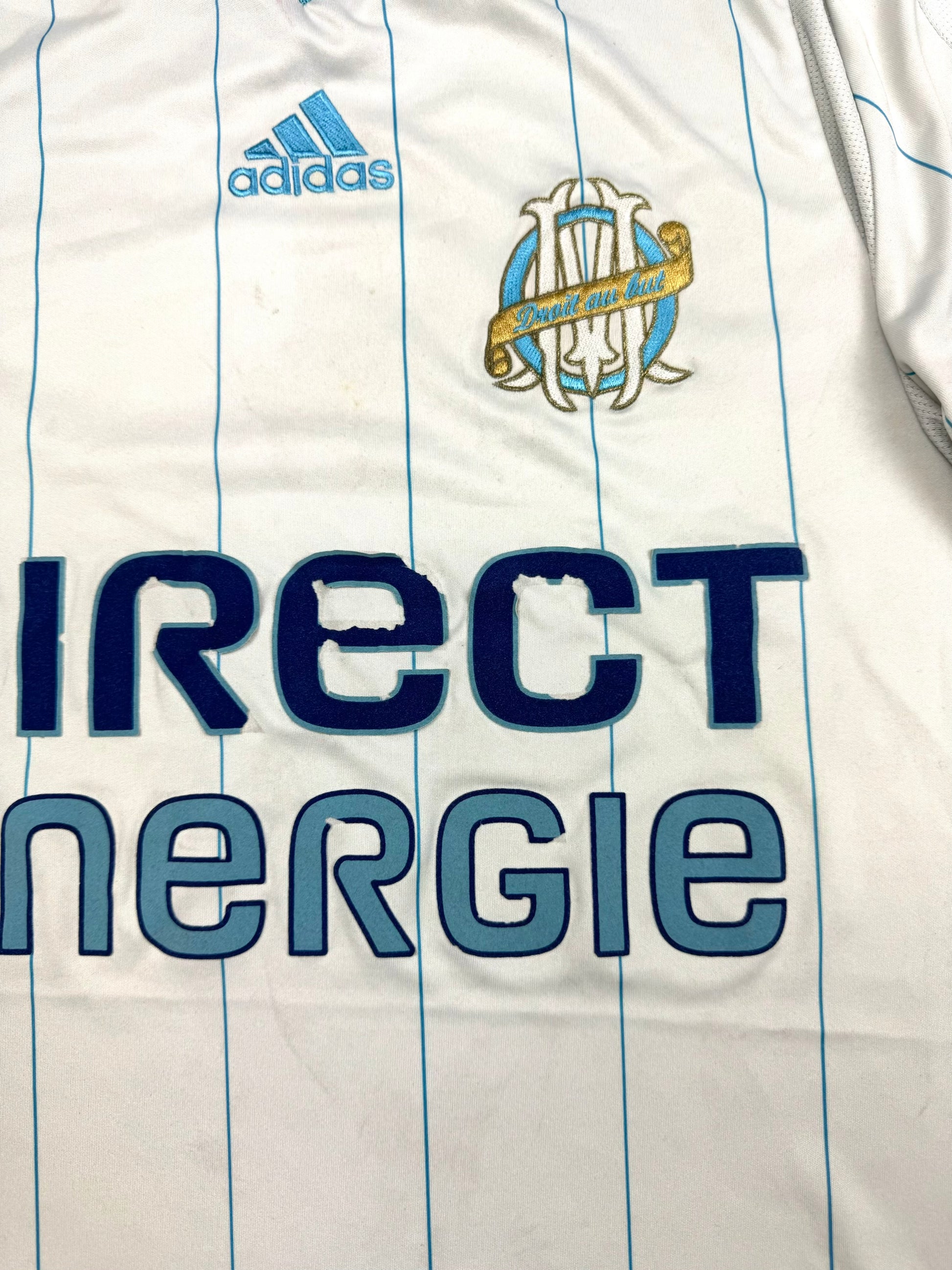 vintage Adidas Olympique Marseille home jersey {M}