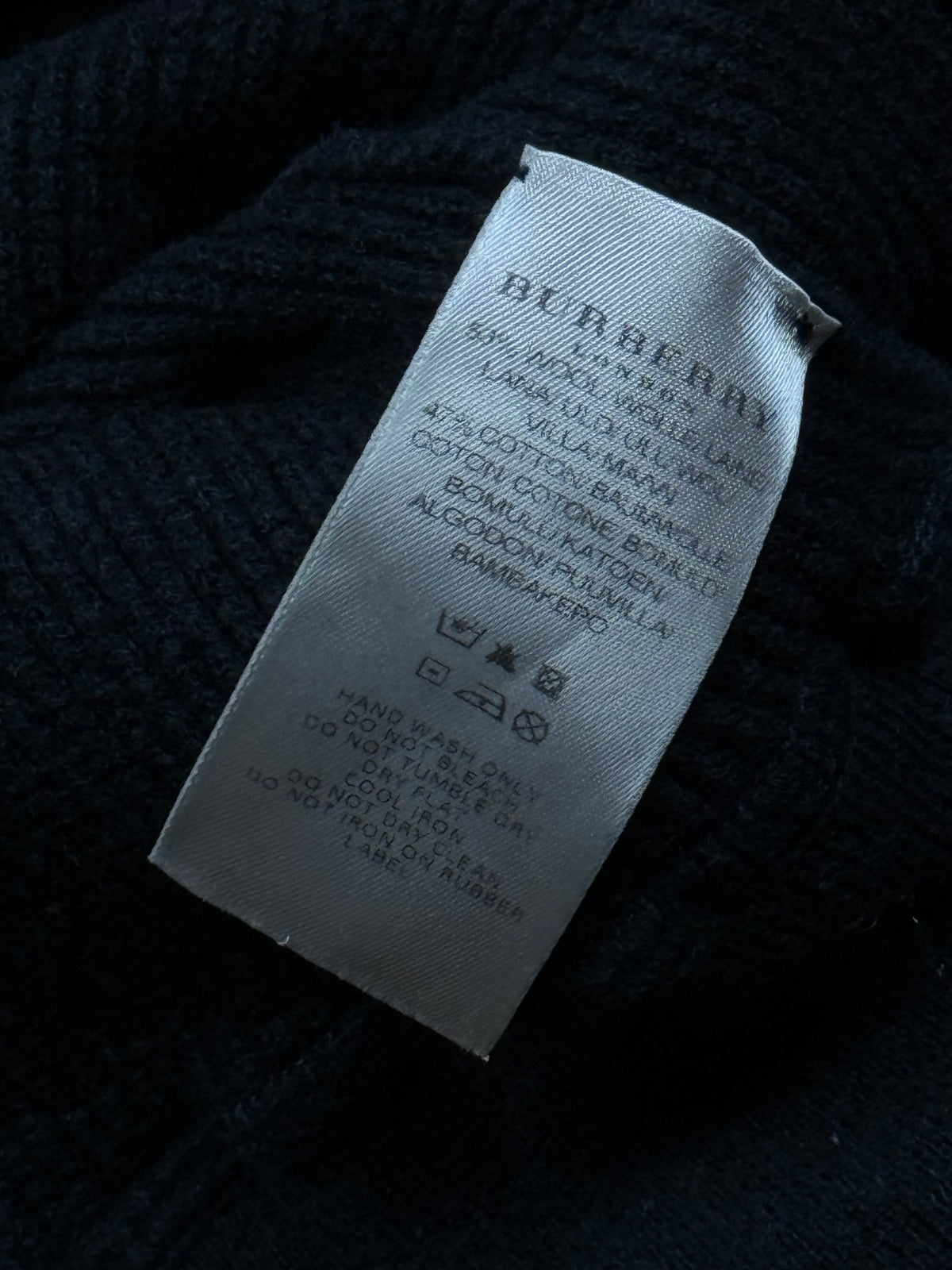 vintage Burberry Sport knittedsweater