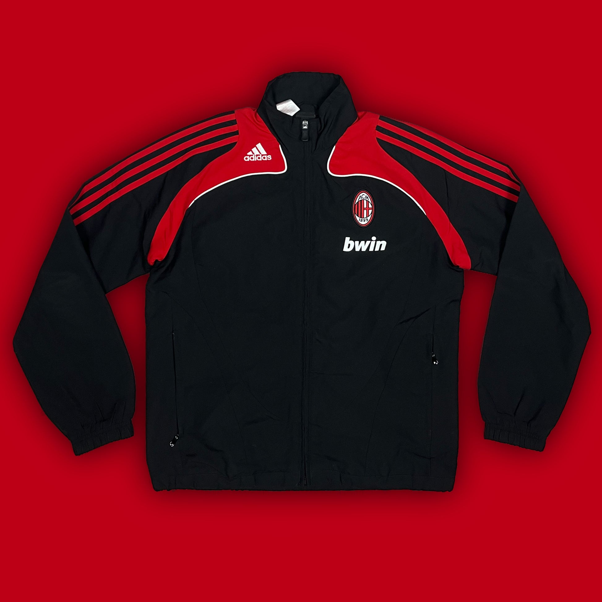 vintage Adidas Ac Milan windbreaker {XXS}