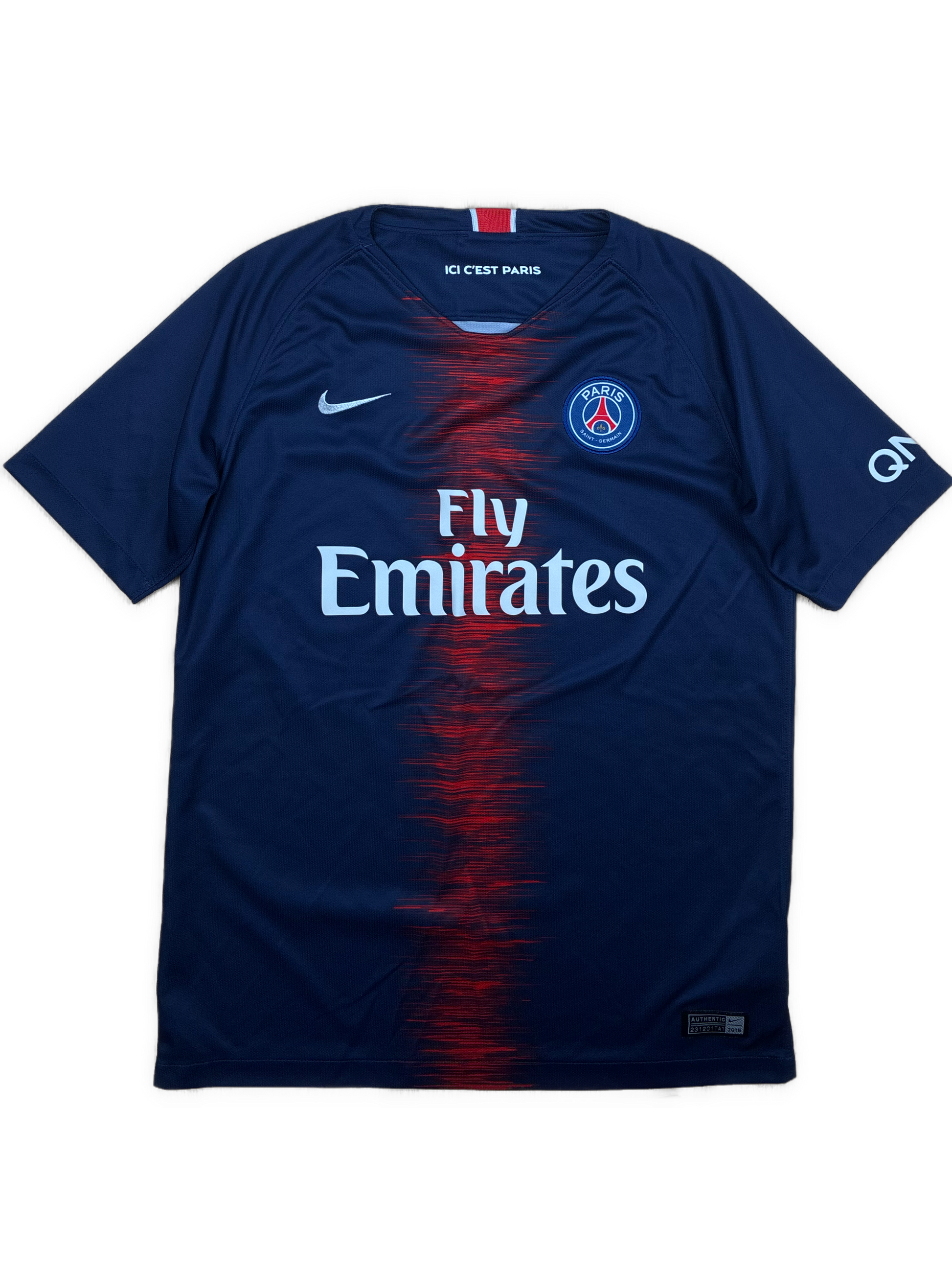 vintage Nike PSG Paris Saint Germain home jersey {S}