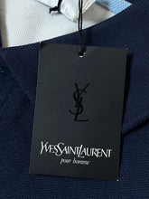 Φόρτωση εικόνας στο εργαλείο προβολής Συλλογής, vintage Yves Saint Laurent spellout polo DSWT {L}
