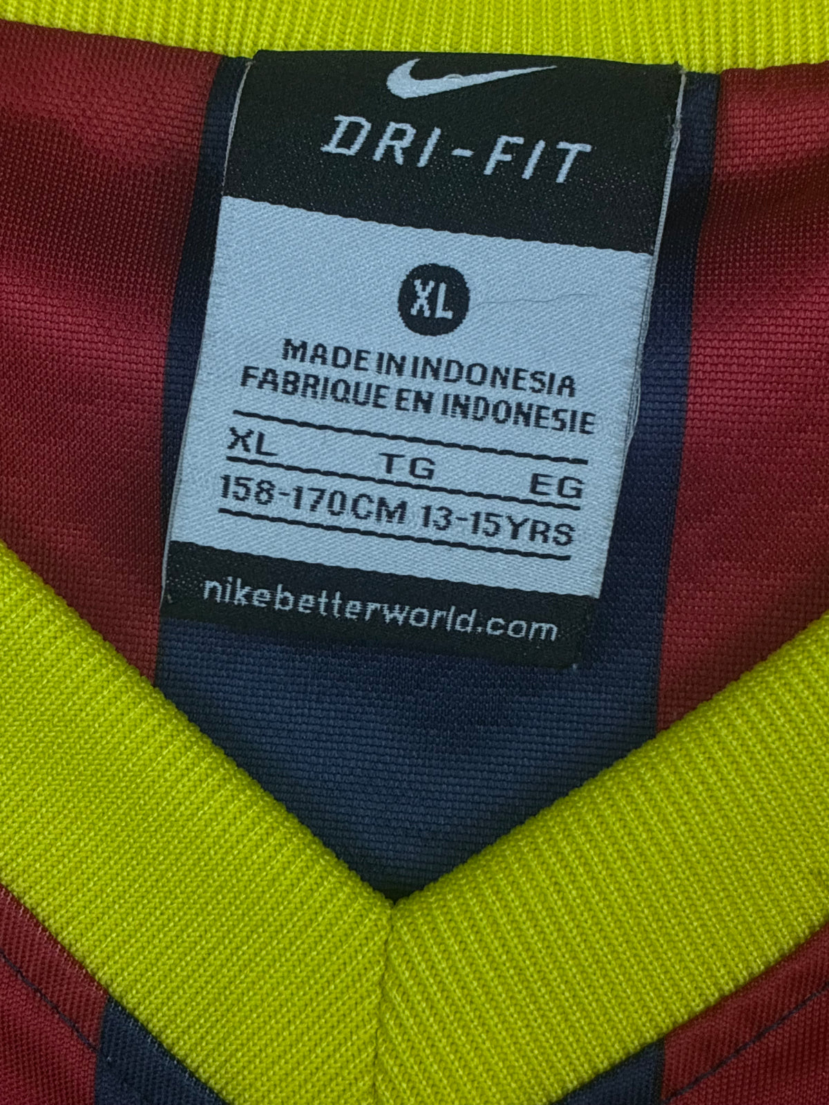 vintage Nike Fc Barcelona home jersey {S}