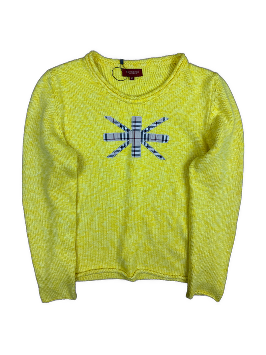 vintage Burberry knittedsweater {S}