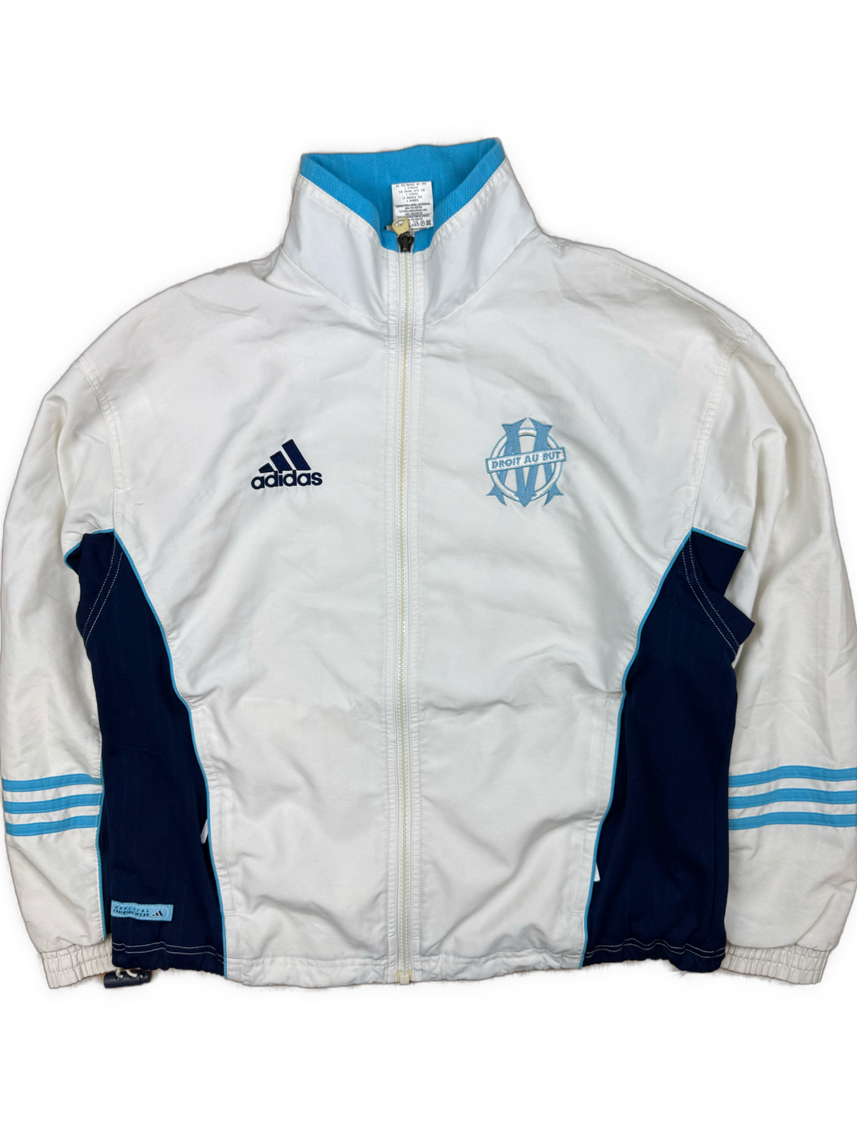 vintage Adidas Olympique Marseille windbreaker {S}