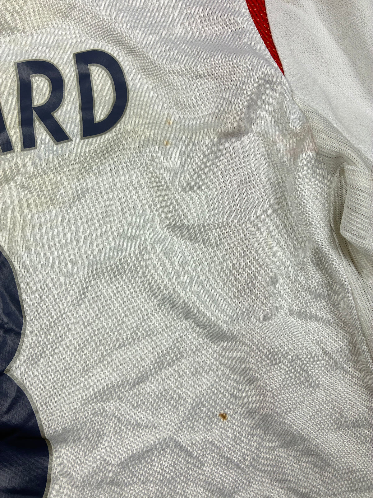 vintage Umbro England LAMPARD8 home jersey {S}