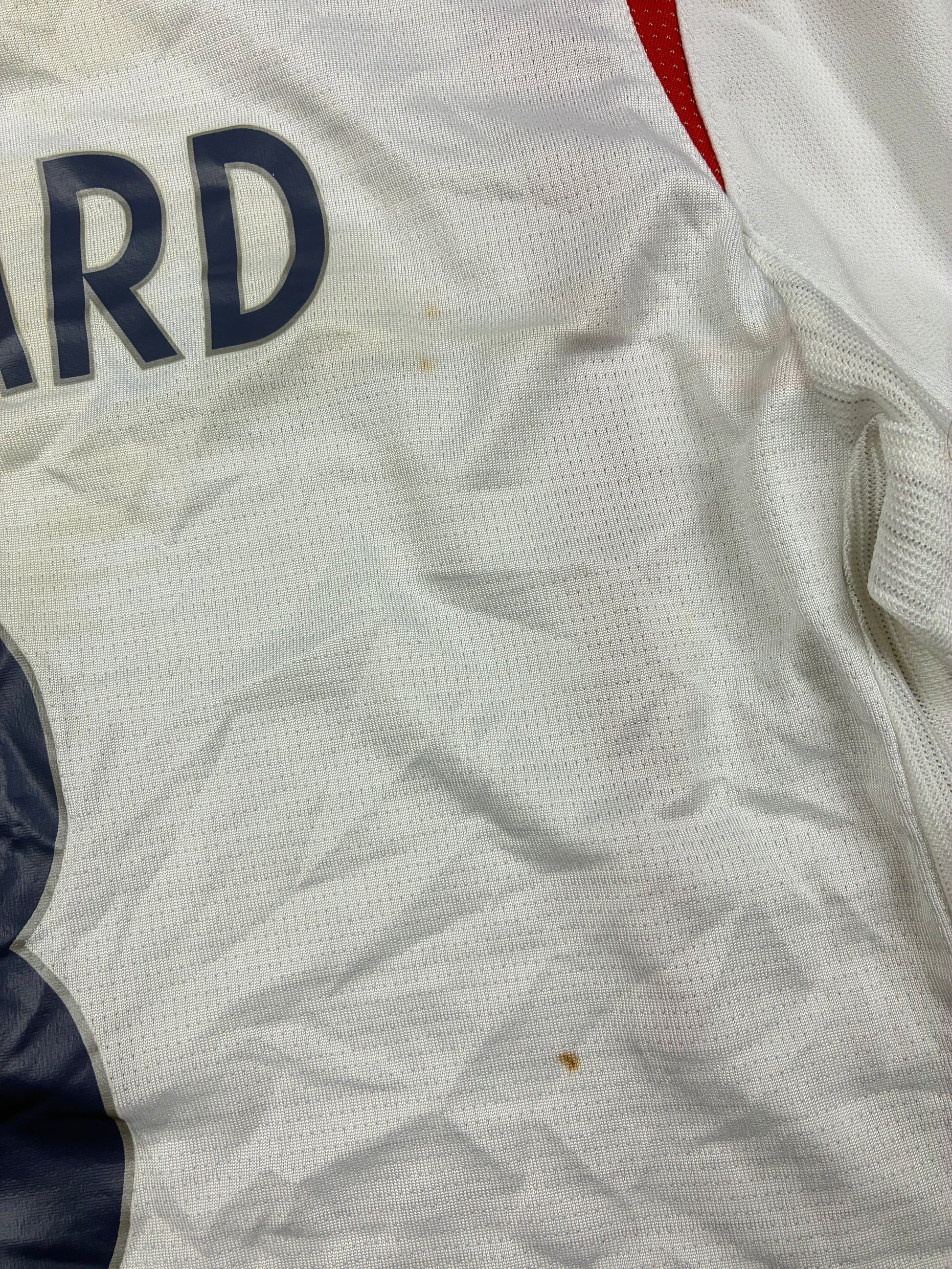 vintage Umbro England LAMPARD8 home jersey {S}
