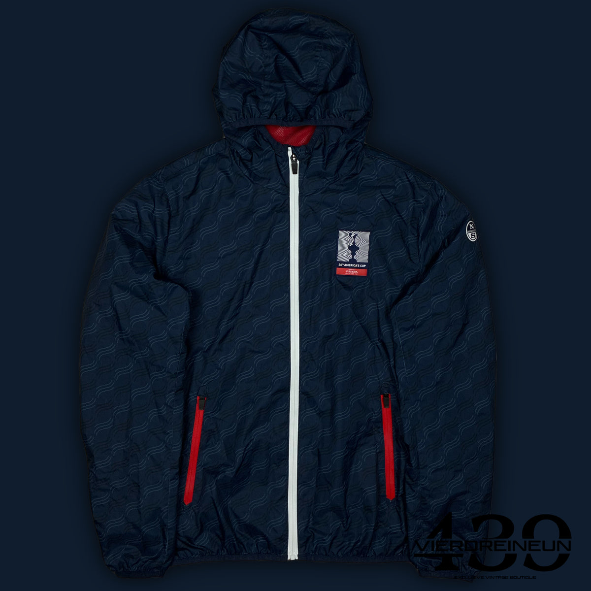 vintage Prada Americas Cup 36 windbreaker {S}