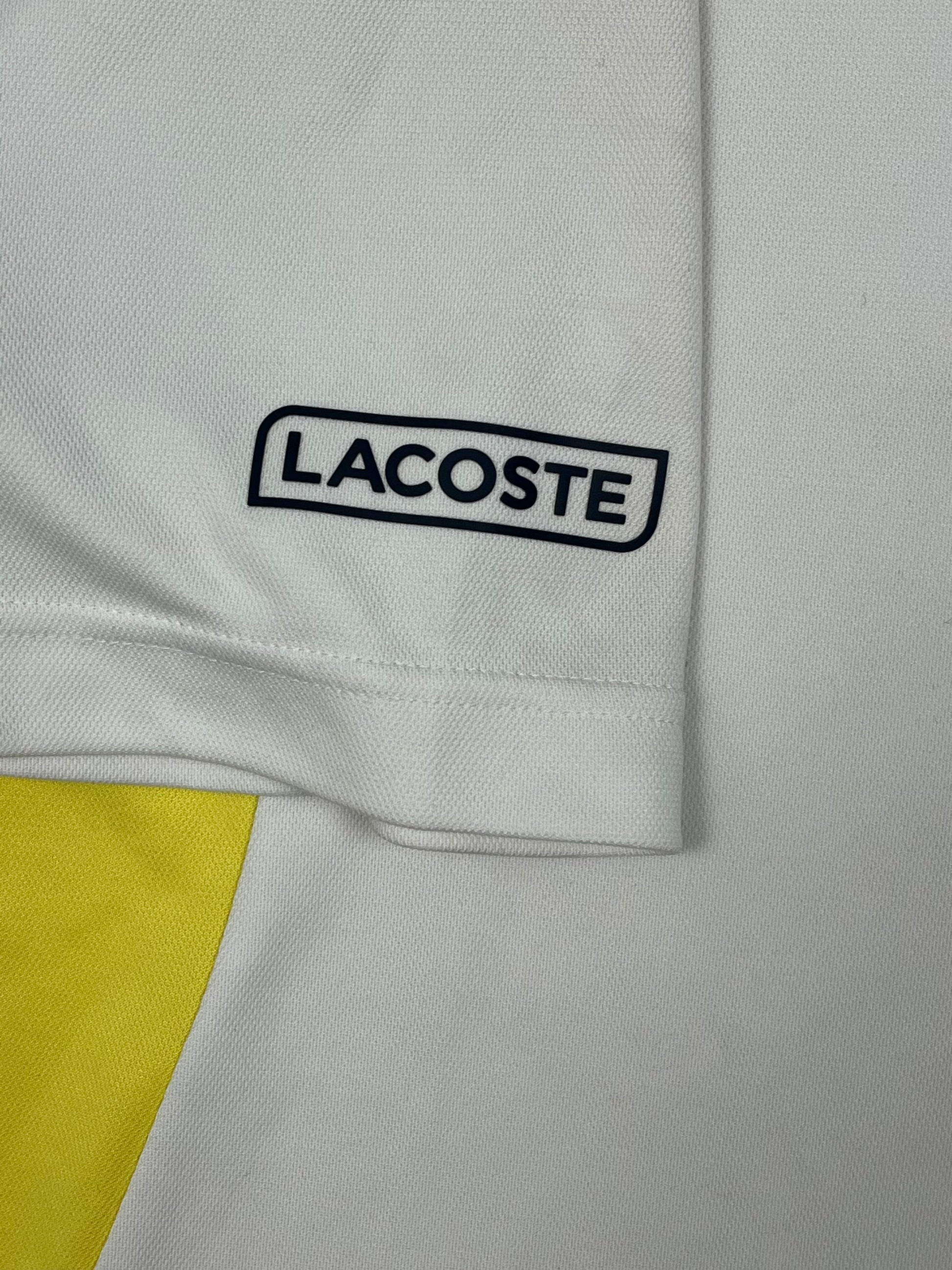 white Lacoste jersey {L}