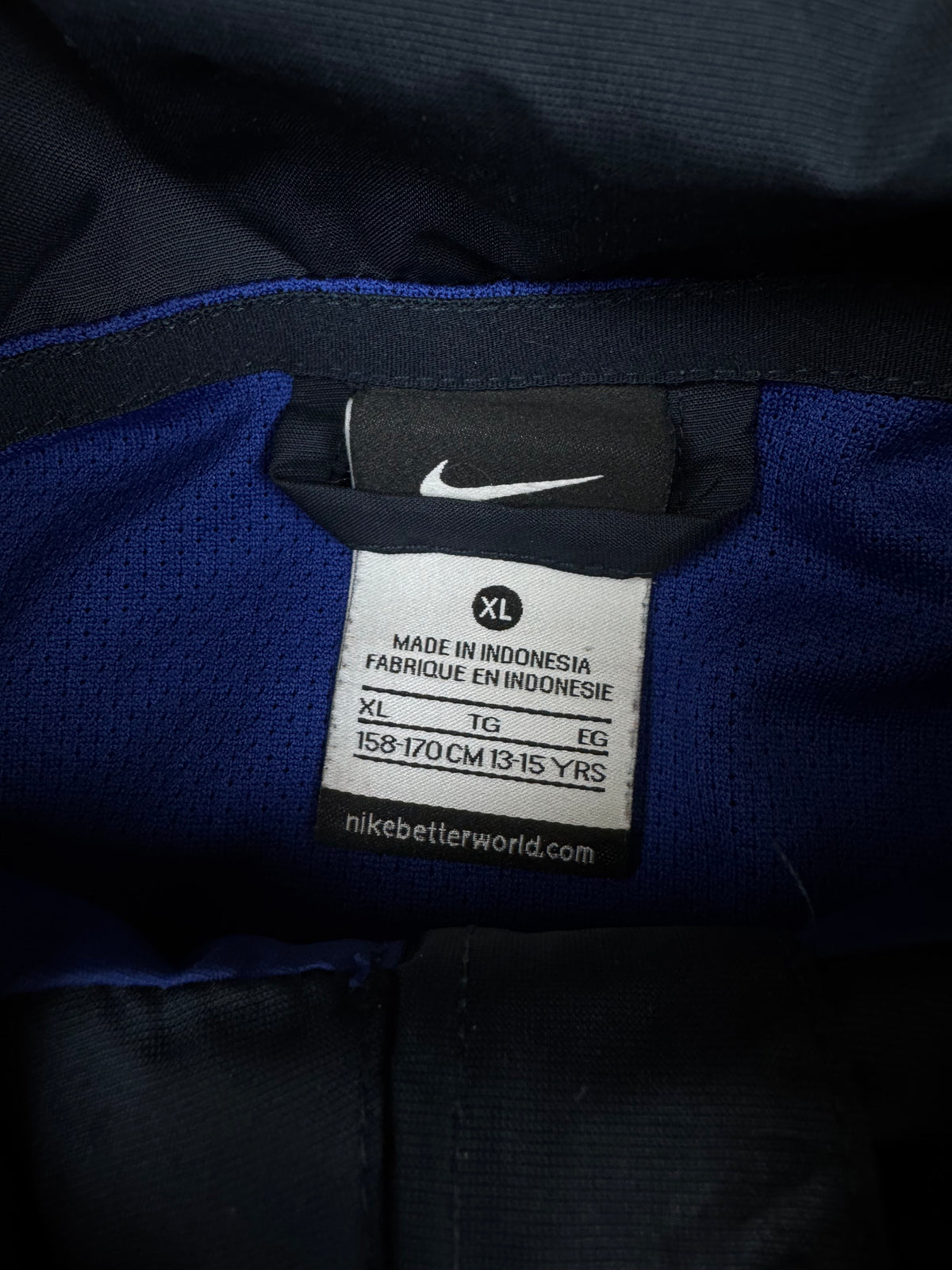 vintage Nike Fc Barcelona windbreaker {S}