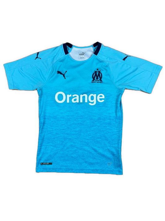 babyblue Puma Olympique Marseille home jersey {XS}