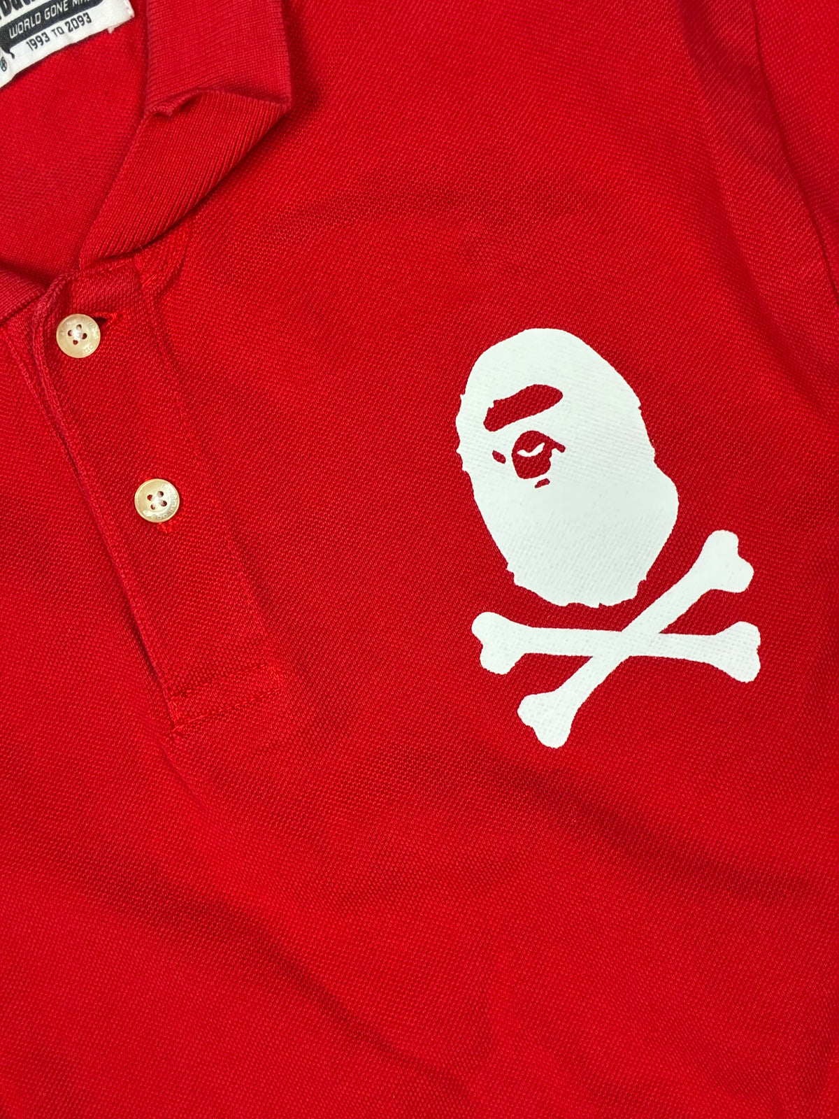 vintage BAPE a bathing ape polo {S}