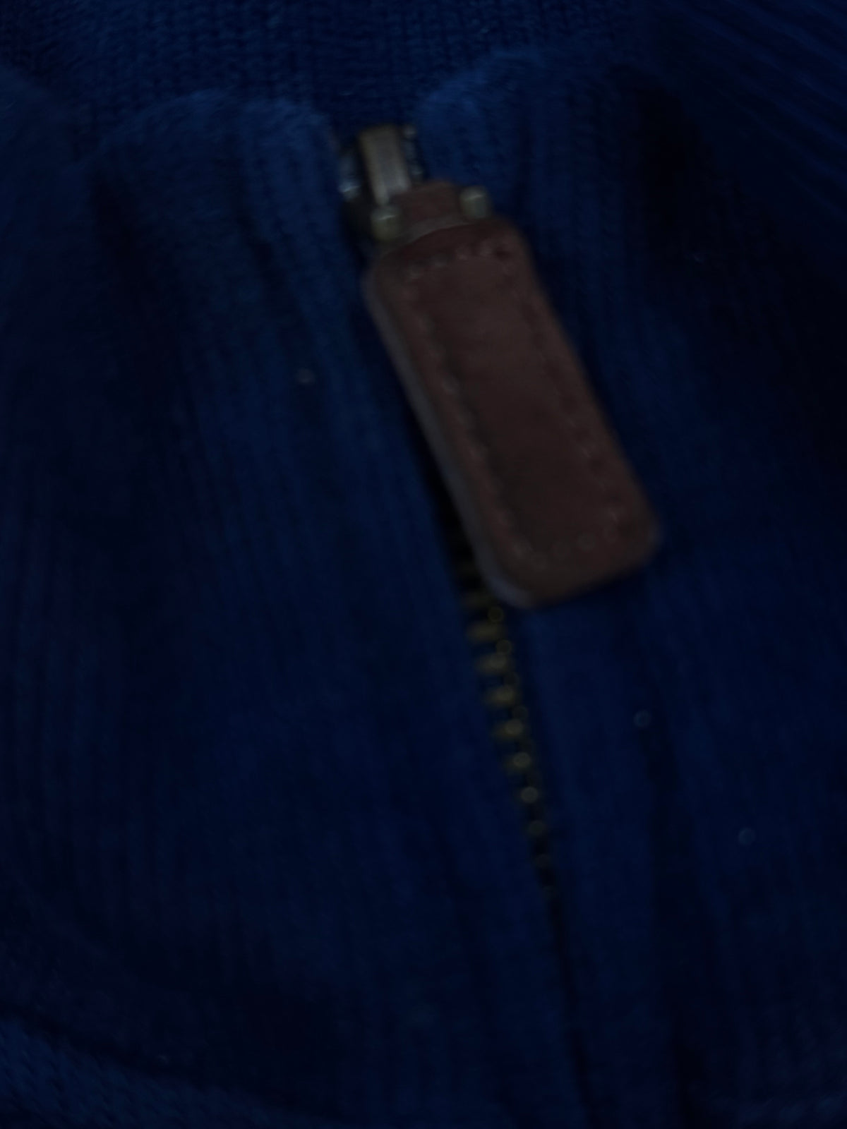 vintage navyblue Polo Ralph Lauren quarterzip {M}