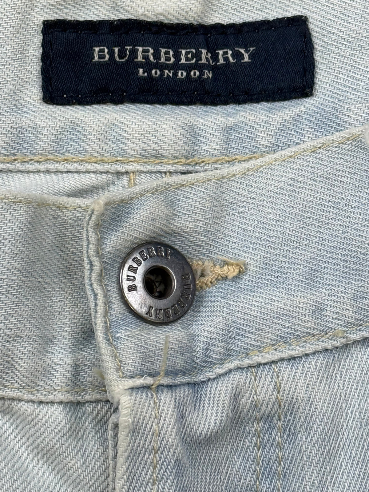 vintage Burberry jeans