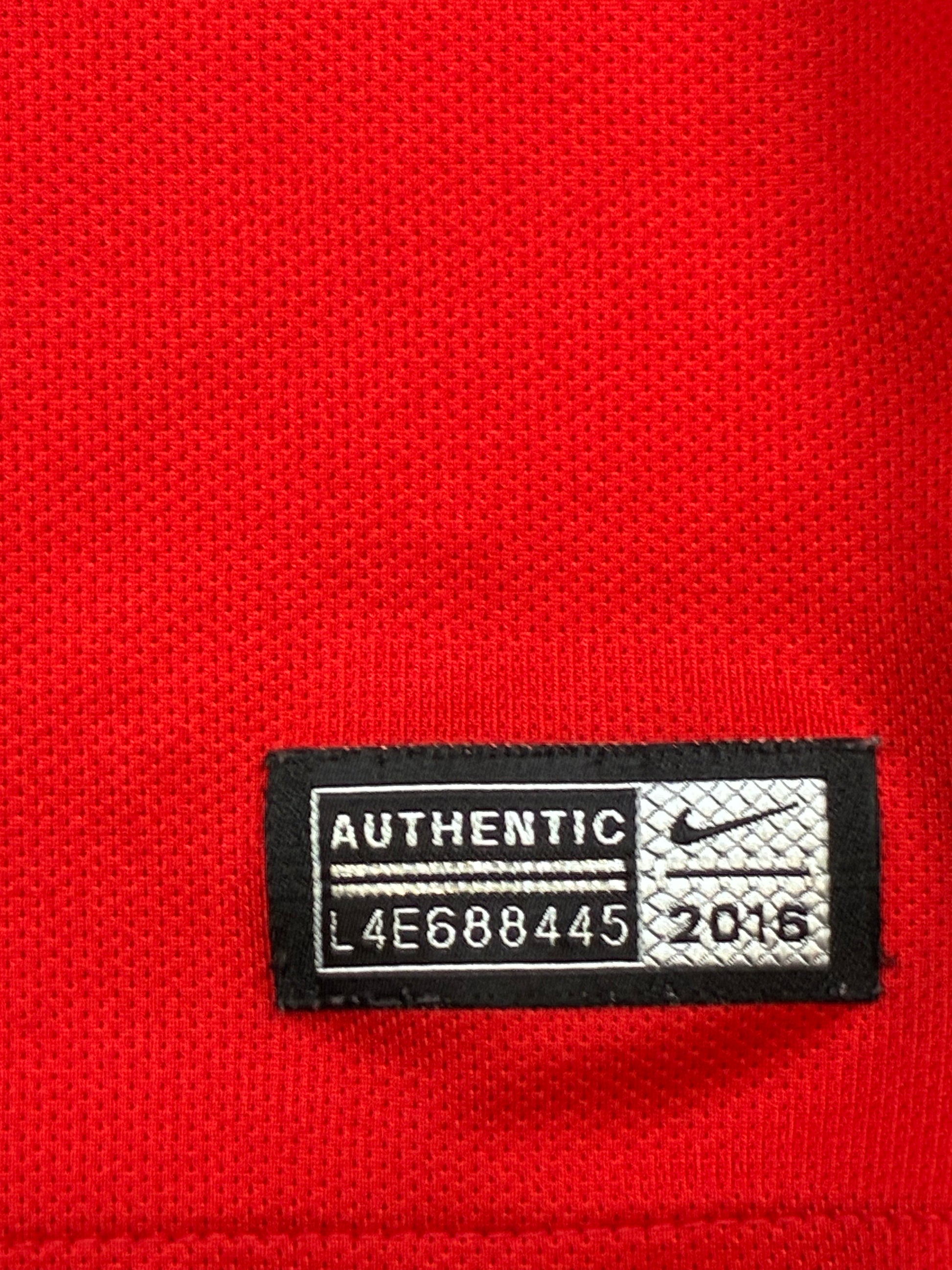 red Nike PSG Paris Saint Germain DRAXLER23 away jersey {XS}