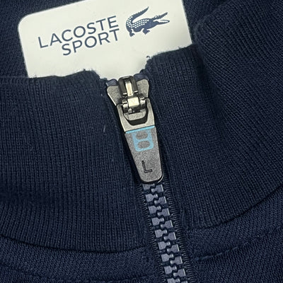 red Lacoste trackjacket {M}