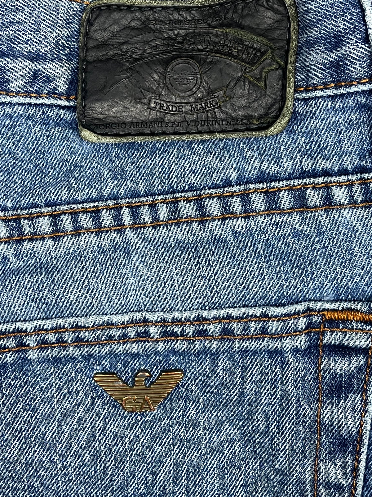 vintage Armani jeans {L}