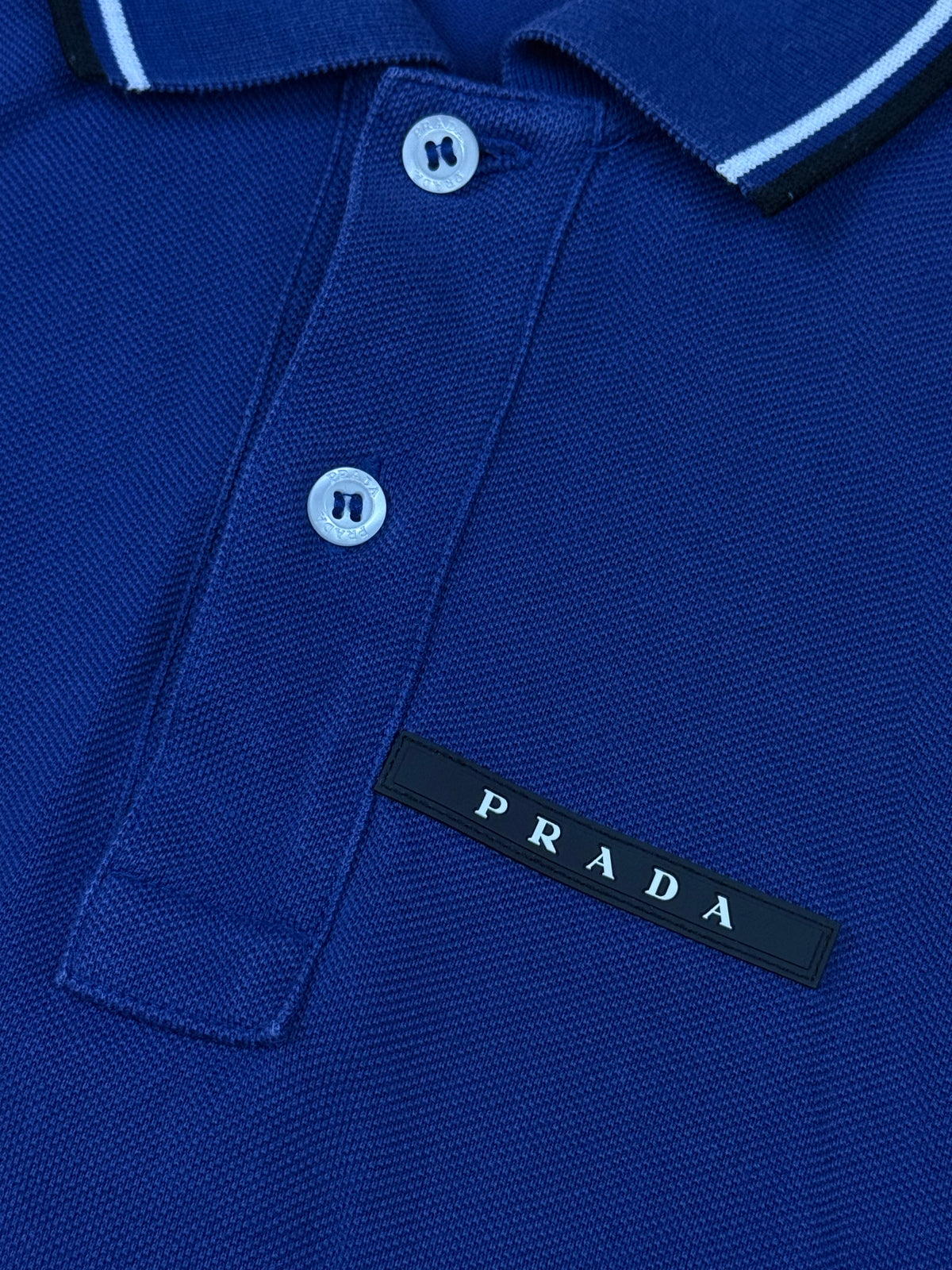 navyblue Prada polo