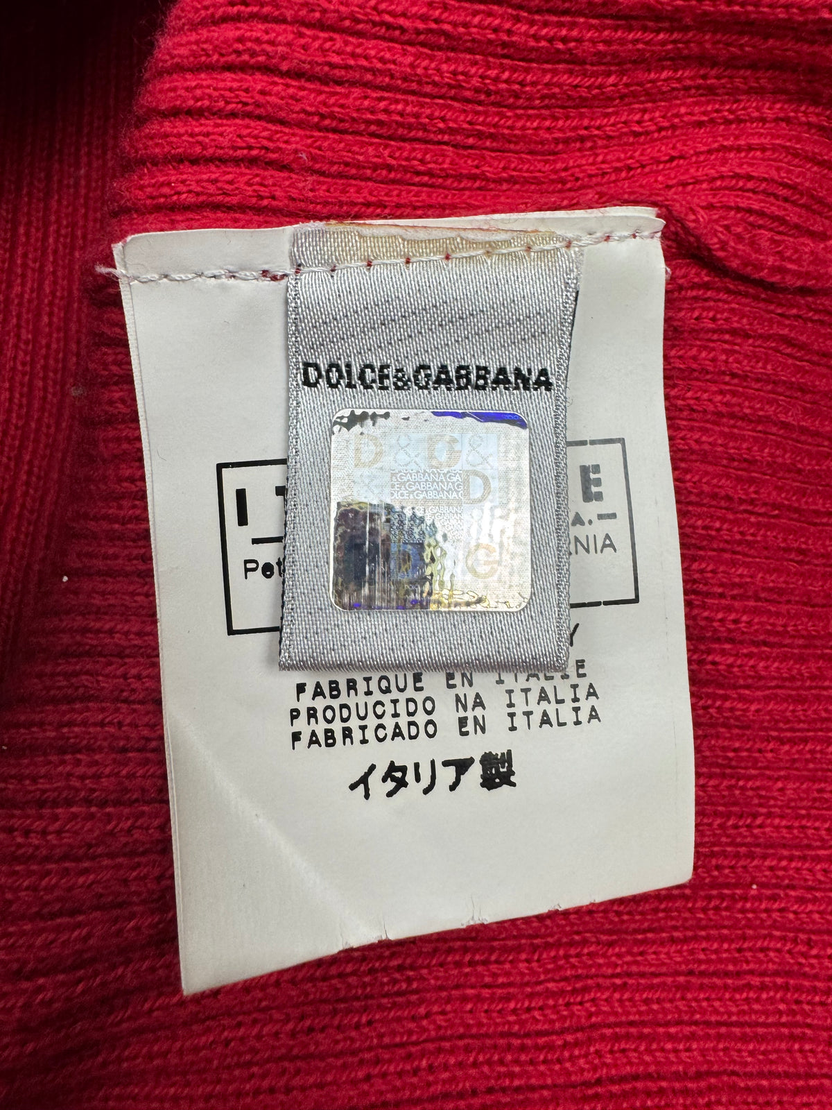 vintage Dolce & Gabbana knittedsweater {XL}
