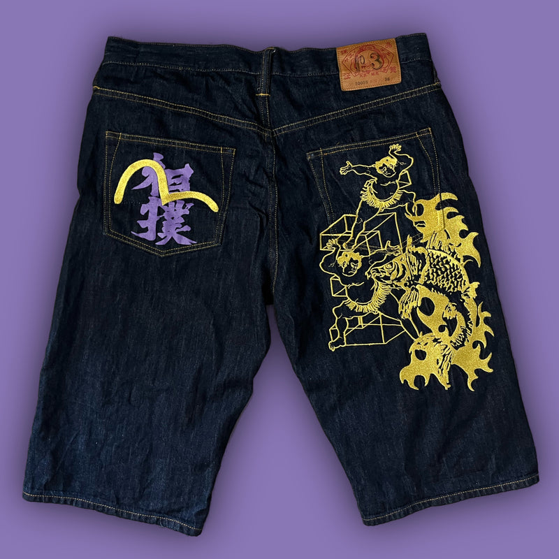 vintage Evisu jorts {L}