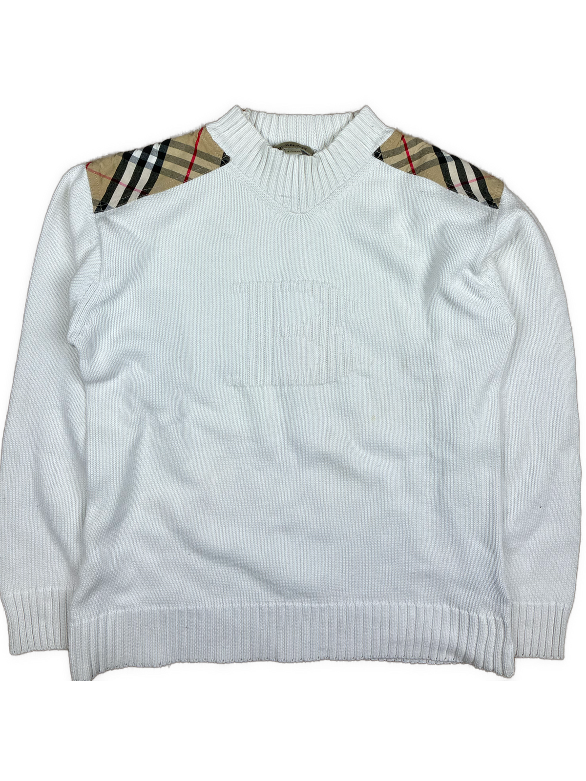 vintage Burberry knittedsweater {XS}