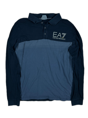 vintage EA7 Emporio Armani polo long {M}
