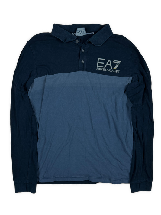 vintage EA7 Emporio Armani polo long {M}