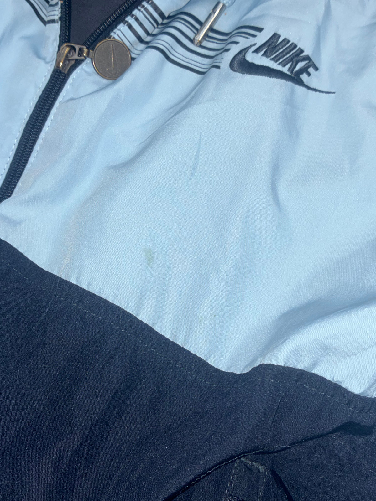 vintage babyblue Nike windbreaker {L}