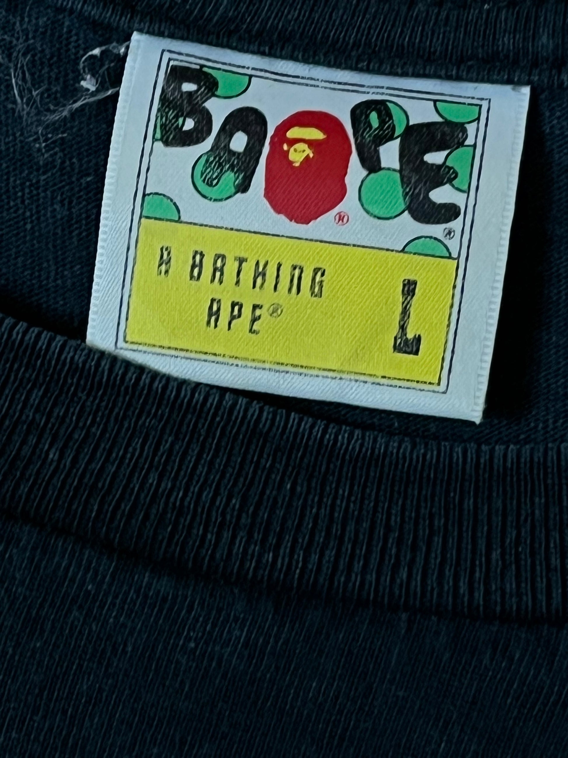 vintage BAPE a bathing ape t-shirt {L}