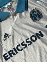 Cargar imagen en el visor de la galería, vintage Adidas Olympique Marseille 1998-1999 home jersey {M-L}
