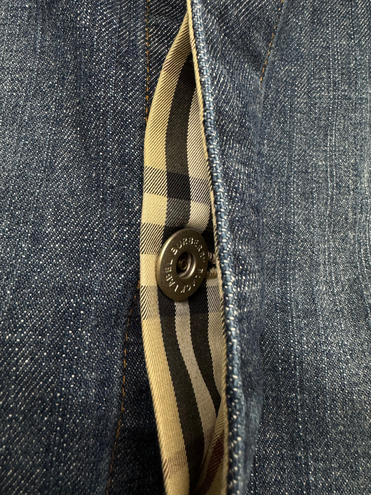 vintage Burberry jeansjacket {M}