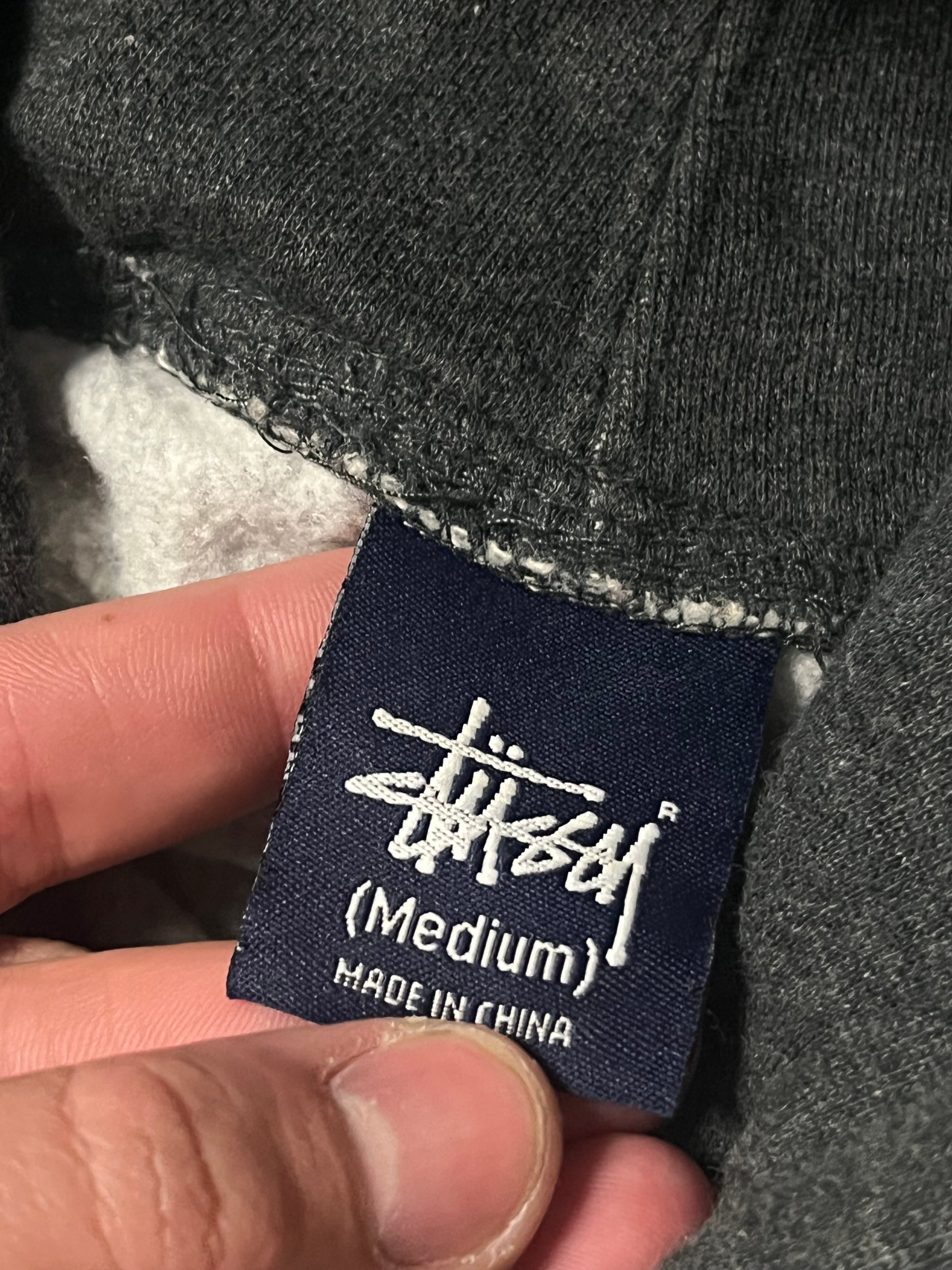 vintage Stüssy hoodie {L}