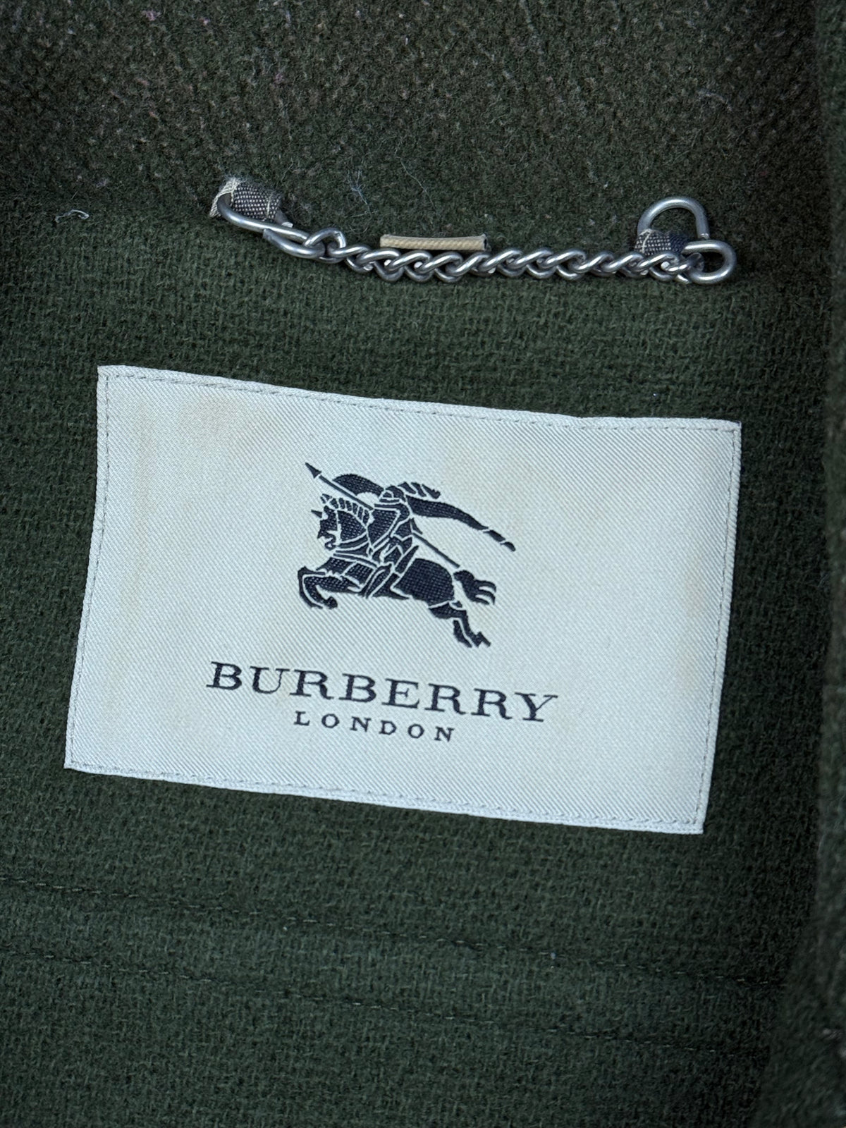 vintage Burberry coat {S}