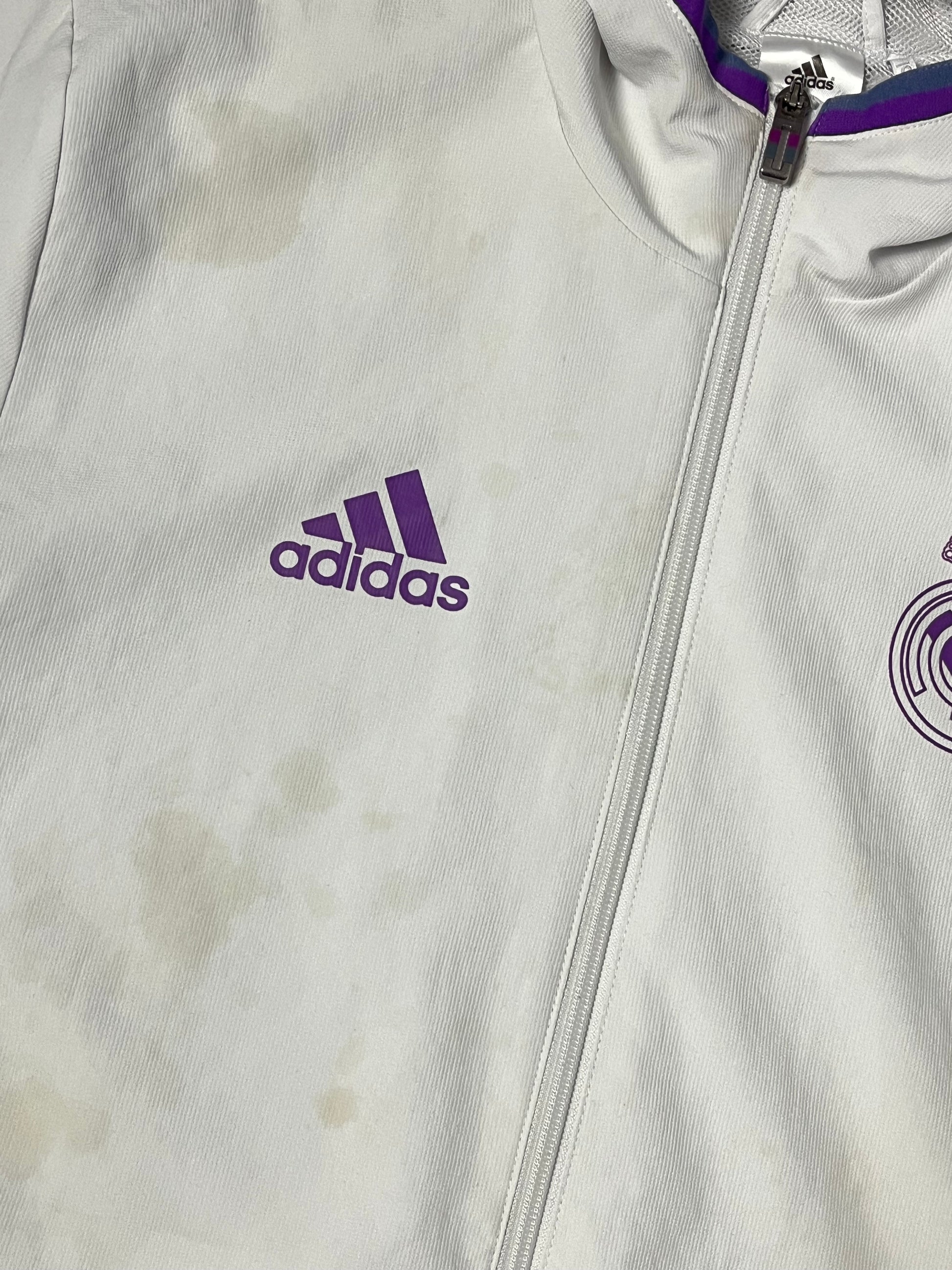 vintage Adidas Real Madrid windbreaker {S}