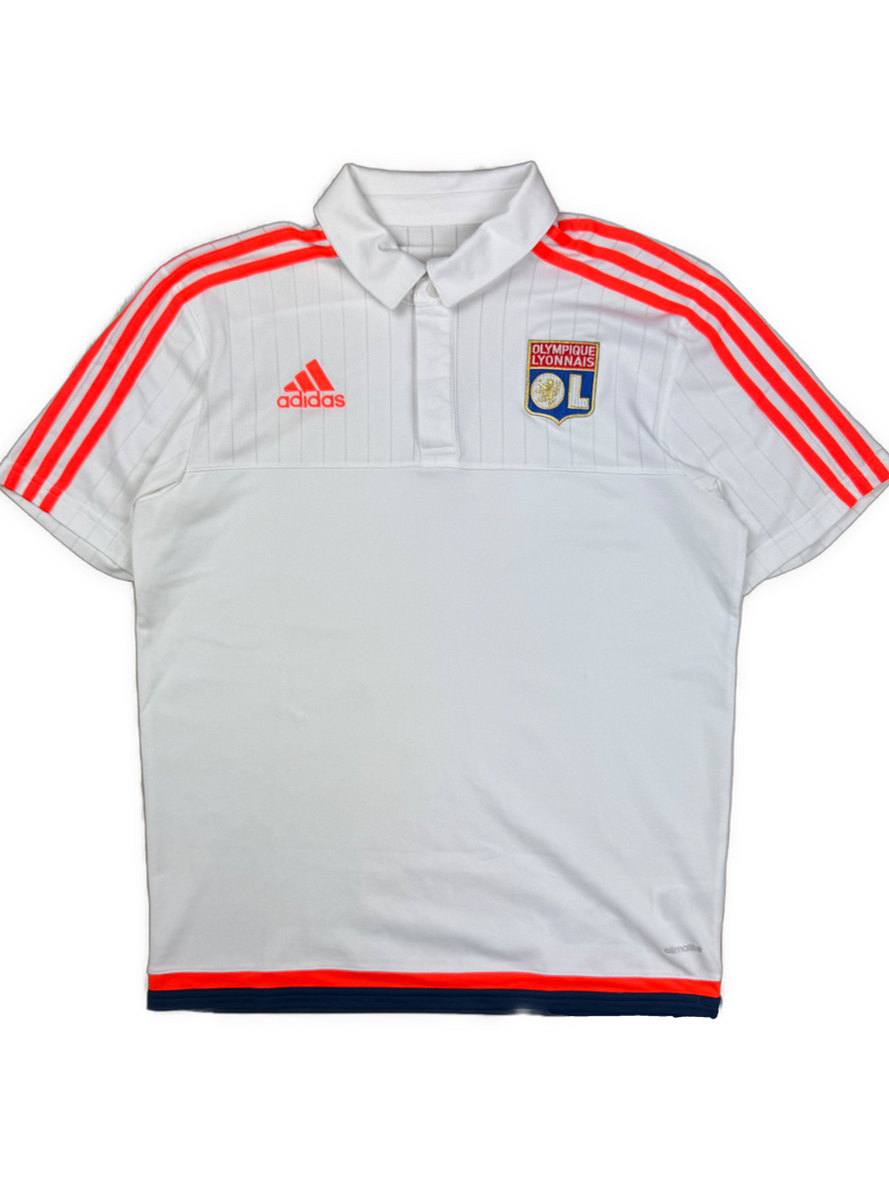 vintage Adidas Olympique Lyon polo {M}