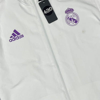 vintage Adidas Real Madrid windbreaker {XL}