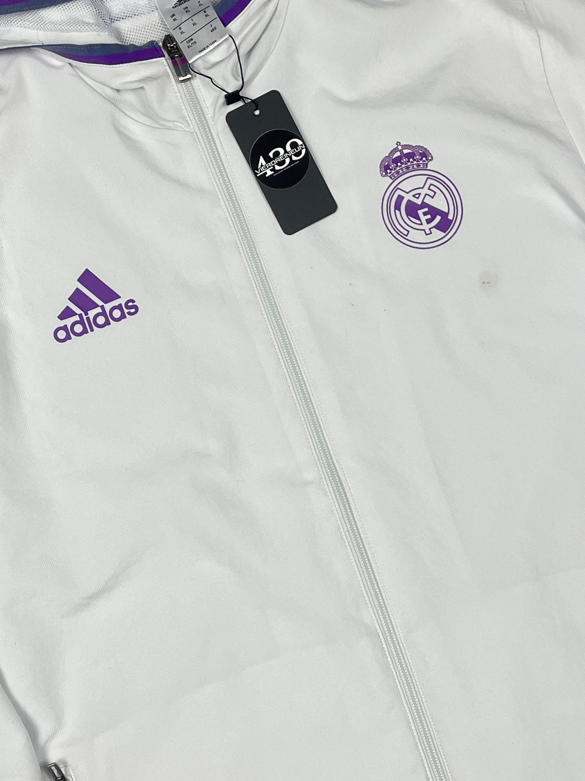 vintage Adidas Real Madrid windbreaker {XL}