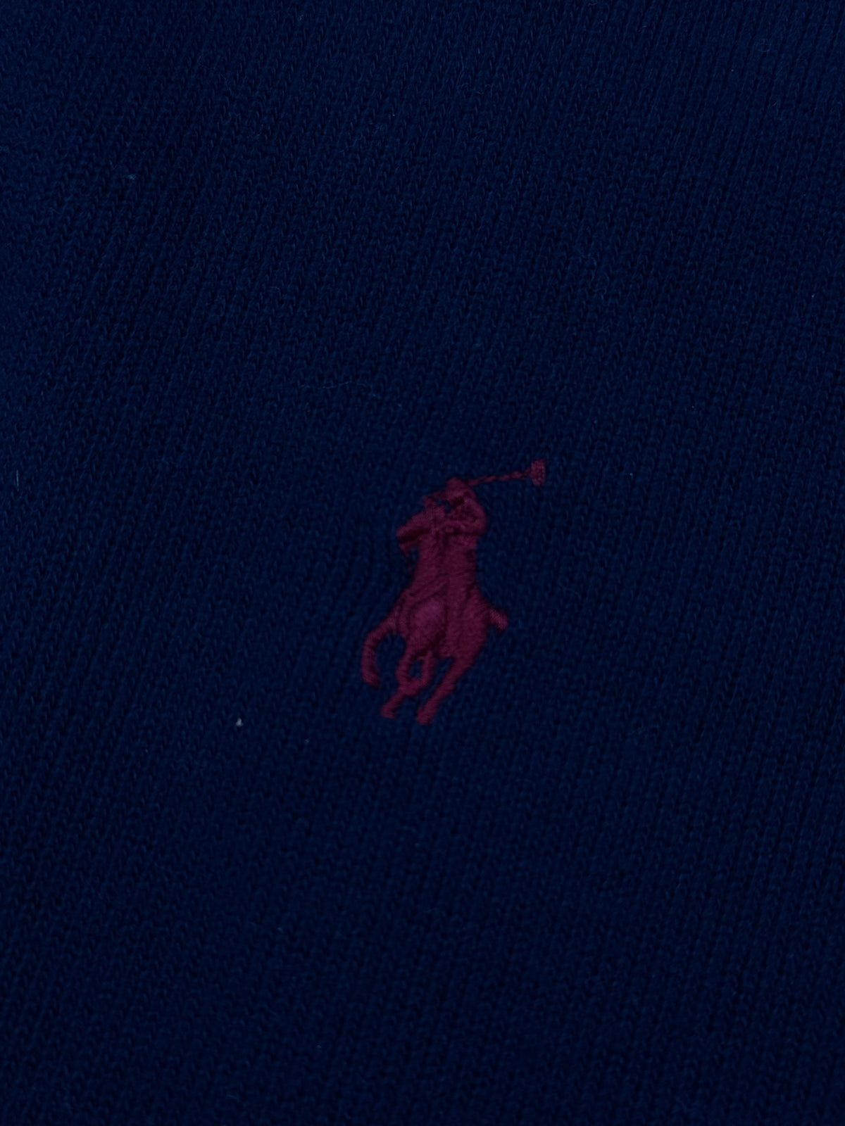 vintage navyblue Polo Ralph Lauren quarterzip {M}