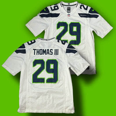 vintage Nike SEAHAWKS THOMAS29 Americanfootball jersey NFL {L}