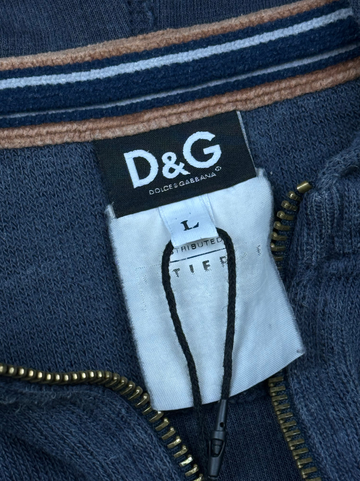 vintage Dolce & Gabbana quarterzip