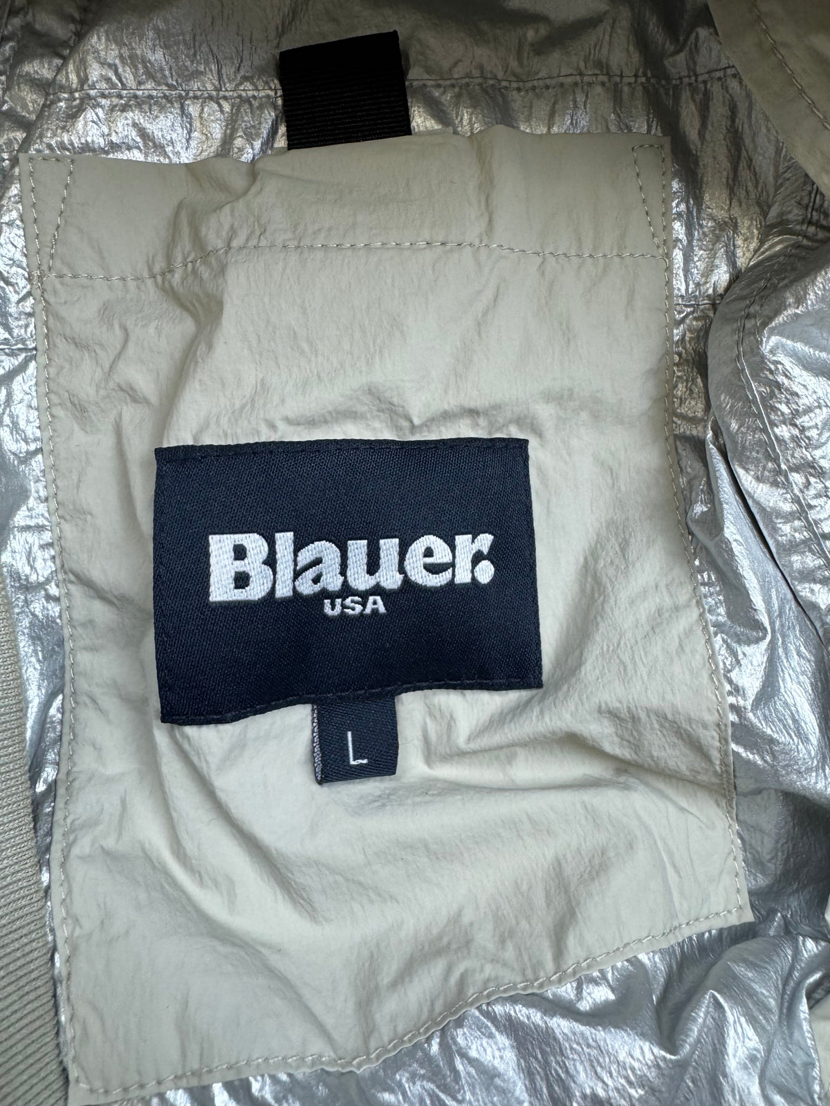 vintage Blauer windbreaker {M}